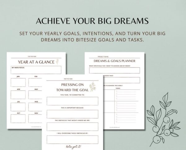 Life Management & Goal Planning Essentials Bundle - Image 4